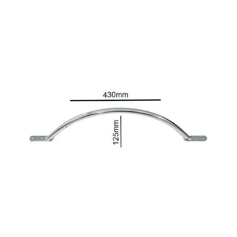 ALC005 – SUPORTE TUBO 5/8 FIX. POR CIMA PINTADA ALC007 – SUPORTE TUBO 5/8 FIX. POR CIMA CROMADA